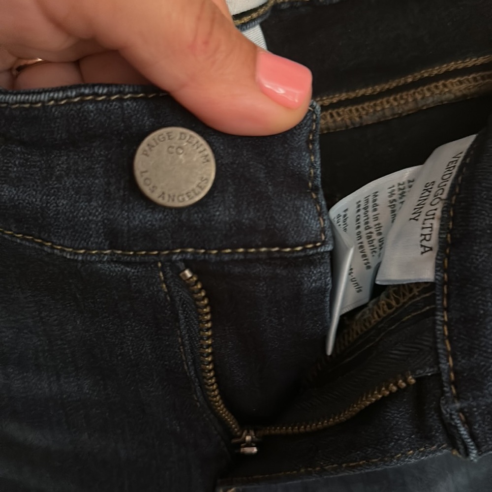 🛍️SALE🛍️ PAIGE VERDUGO ULTRA SKINNY MATERNITY JEANS - Picture 7 of 10